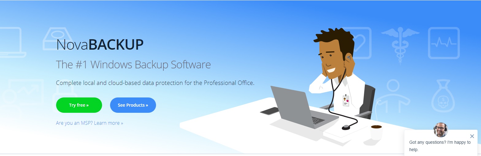 Novaback backup software, free backup software, Novastor